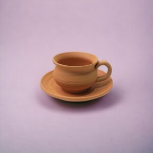 Dirtique TerraTea Set with 4 Cups and Saucers Set