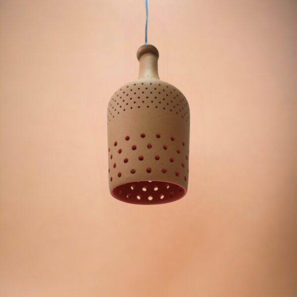 Cheers Terracotta Ceiling Light Red